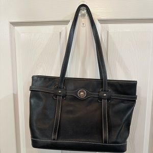 Dooney & Bourke tote.  Barely used. Black. Authentic